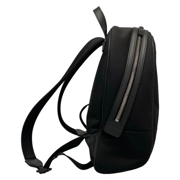 GUCCI Shelly (Web) Black Nylon Canvas Leather Backpack bran-1230-090825 - Picture 4 of 14